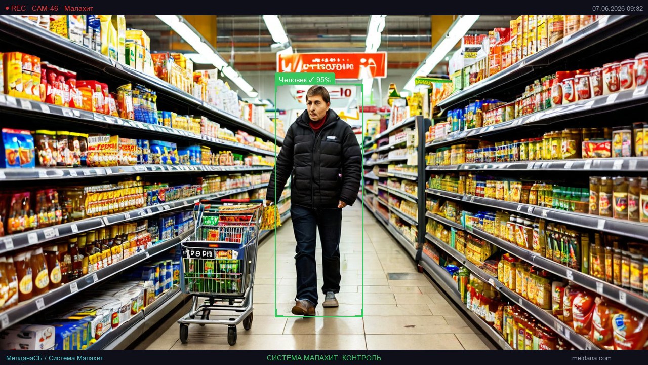 Детекция брошенных продуктов не в отделе в Нягань — от 900 ₽/магазин/мес