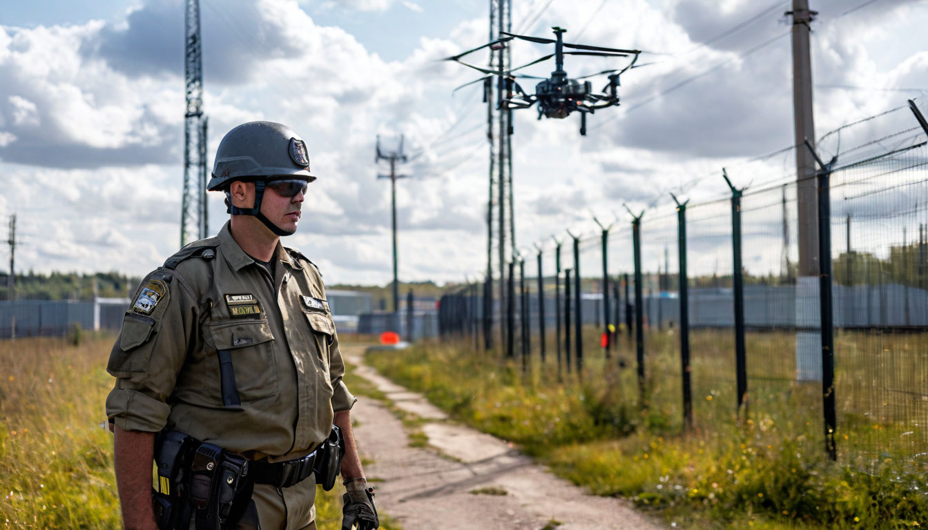 Защита объекта от дронов для ЧОП — законные средства в Нягань